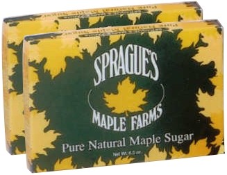 2 6.5oz boxes of maple sugar
