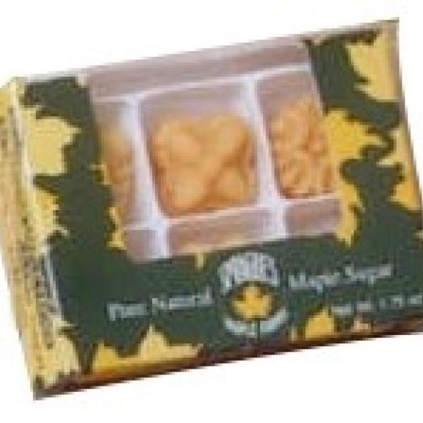 6 pieces of Maple Sugar in a box